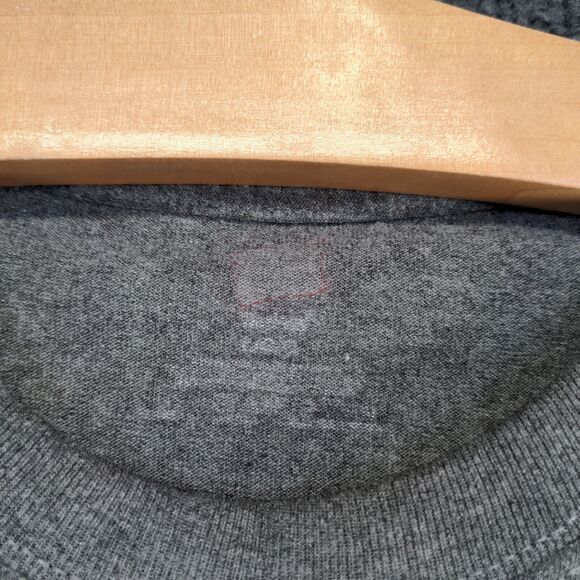 Hanes Tagless Women's Jim Beam T-Shirt Gray Large Short Sleeve Crew Neck - Picture 12 of 15